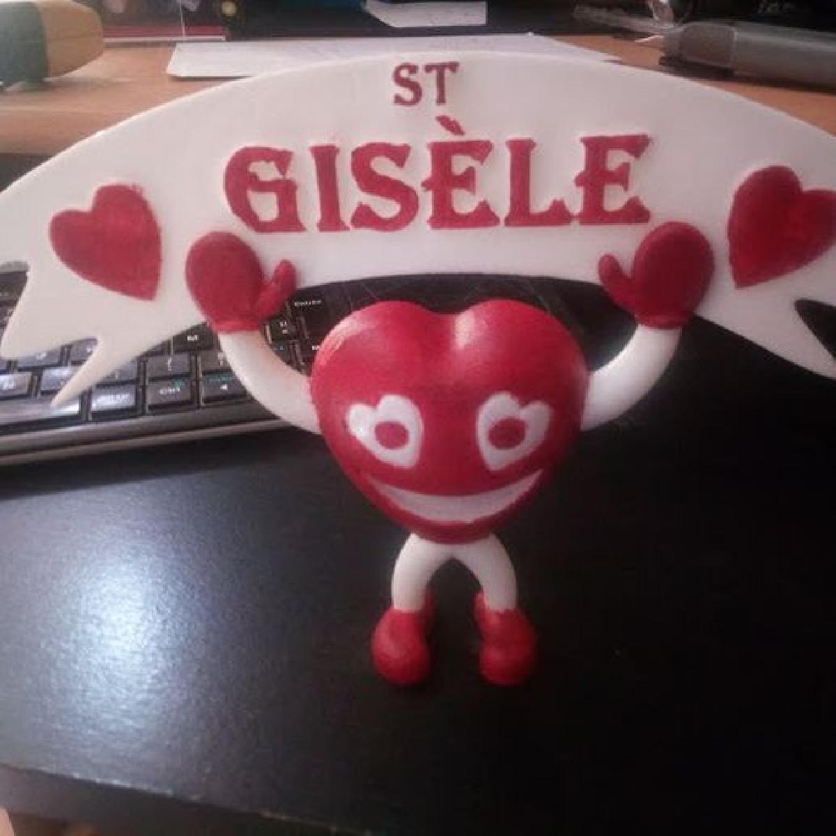 bule bd. santa Gisele e grande emoticone 3d coracao santa Gisele