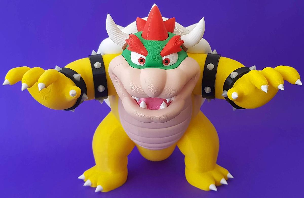 Bowser de jogos Mario   Multi cor