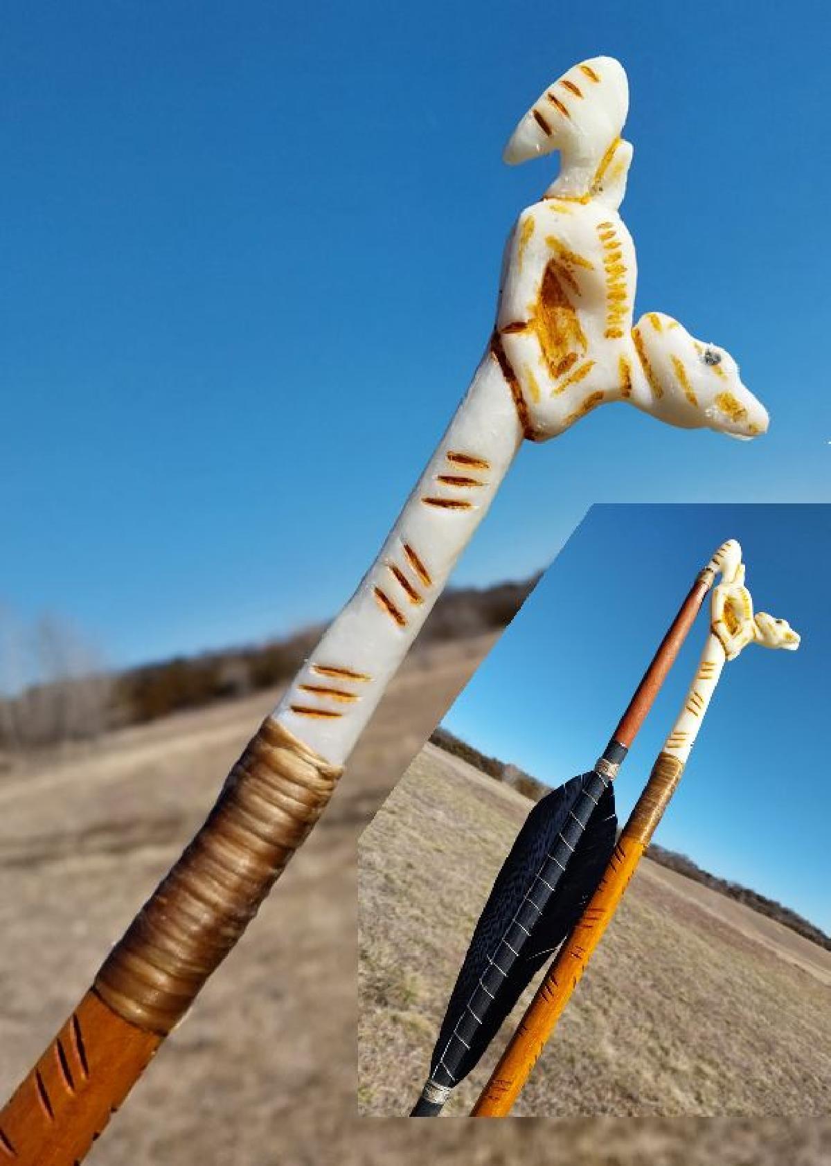 Faon aos Passaros, gancho de propulsor Magdalenio, dardo lancador, atlatl, Bedeilhac, Mas d’Azil