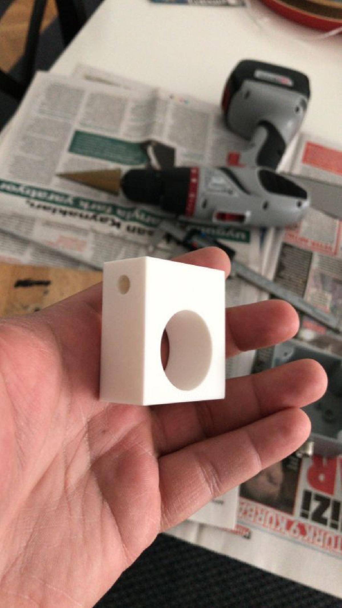 suporte de elemento yagi para tubo de PVC de 25 mm