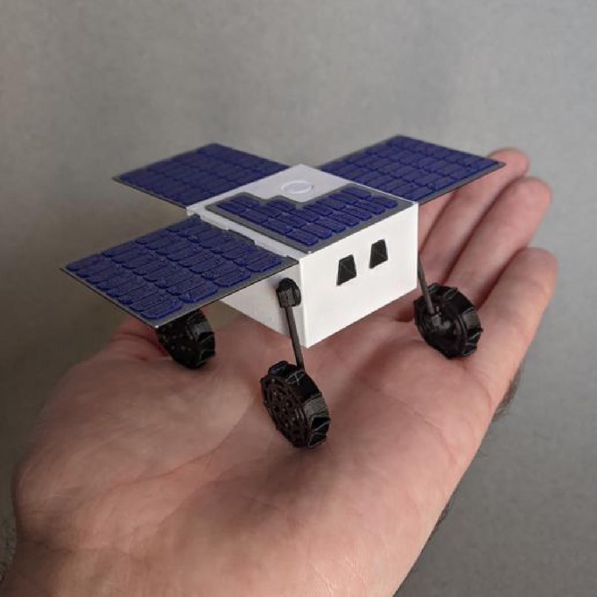 Modelo do Rover MMX Phobos