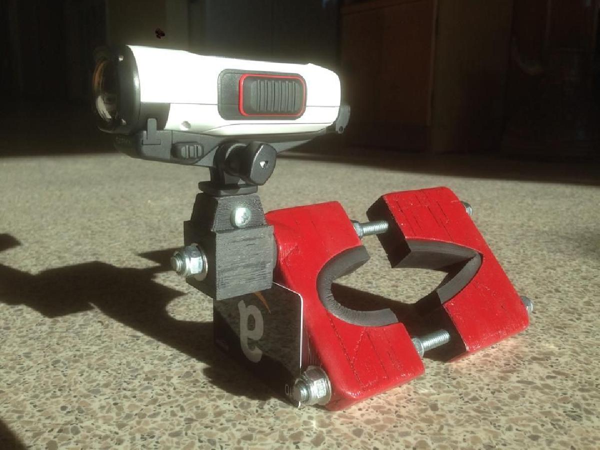 Suporte para camera Garmin VIRB/GoPro para Piper Tripacer