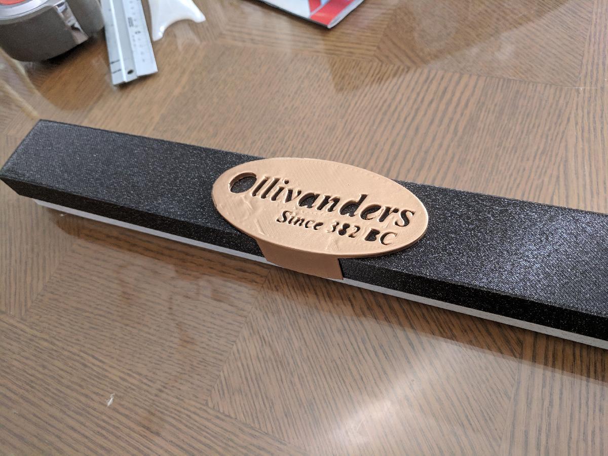 Caixa de varinha de Harry Potter