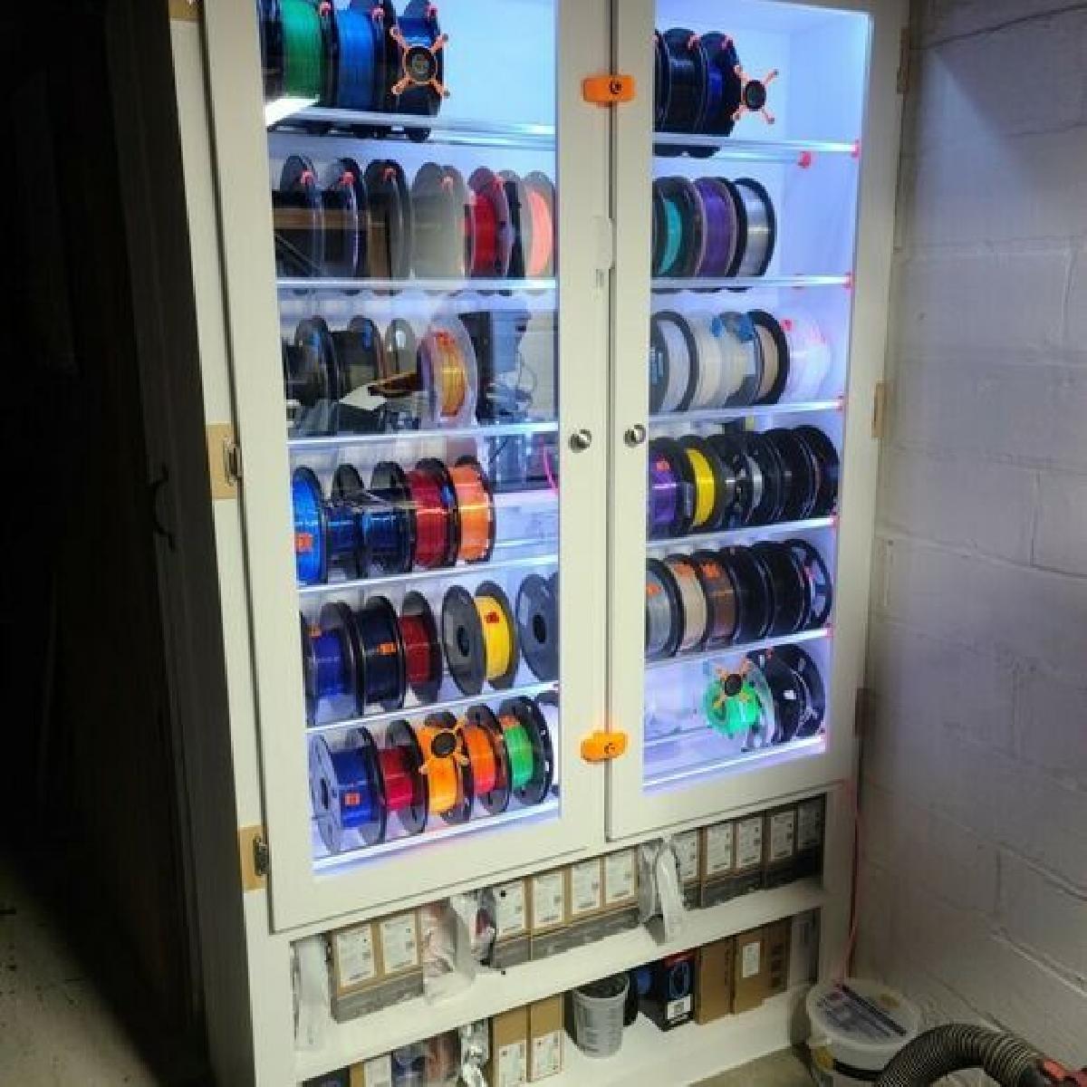 Gabinete de Armazenamento de Filamento Modelo