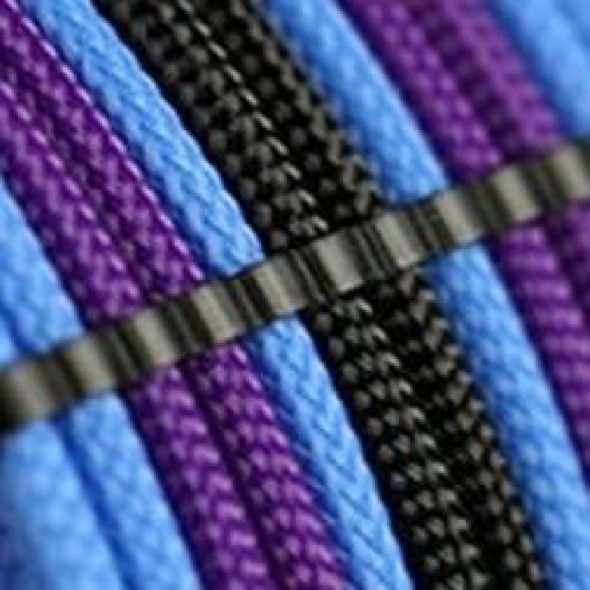 Conjunto de pentes de cabo fechados para manto de cabo de PSU de PC personalizado.