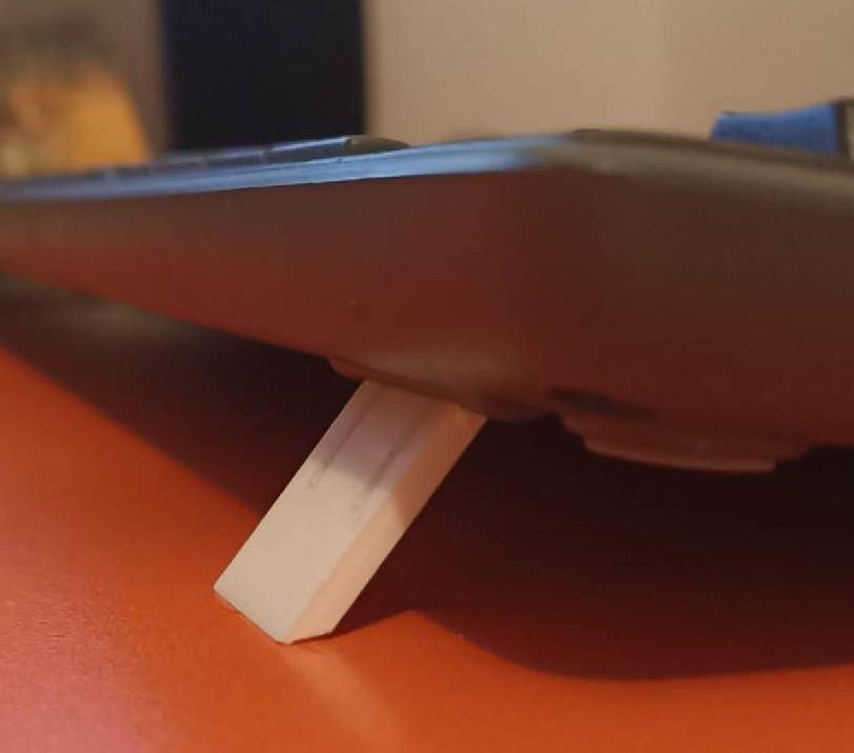 Pe dobravel teclado Logitech