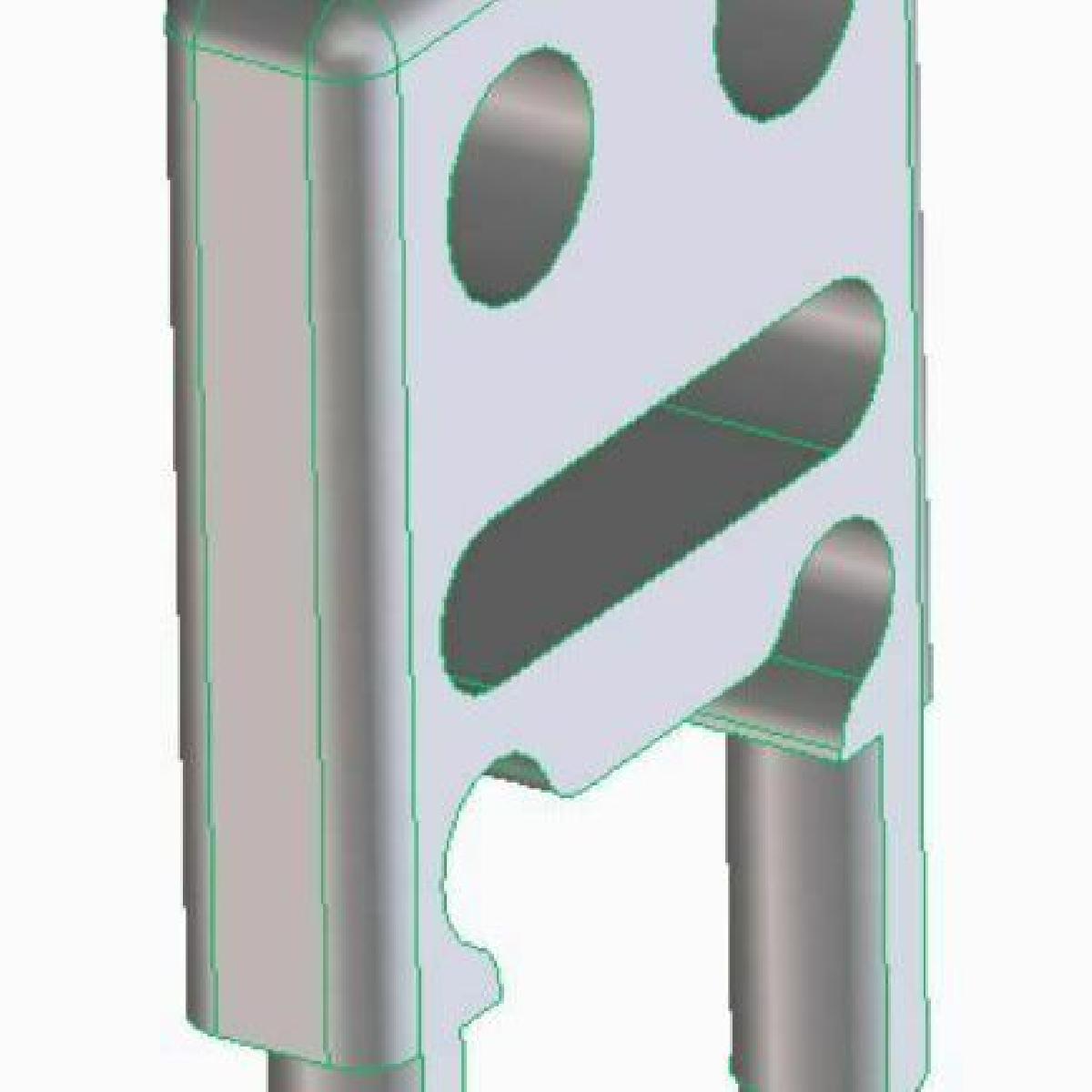 Puxador da Dobradica da Porta da Caixa Snapmaker