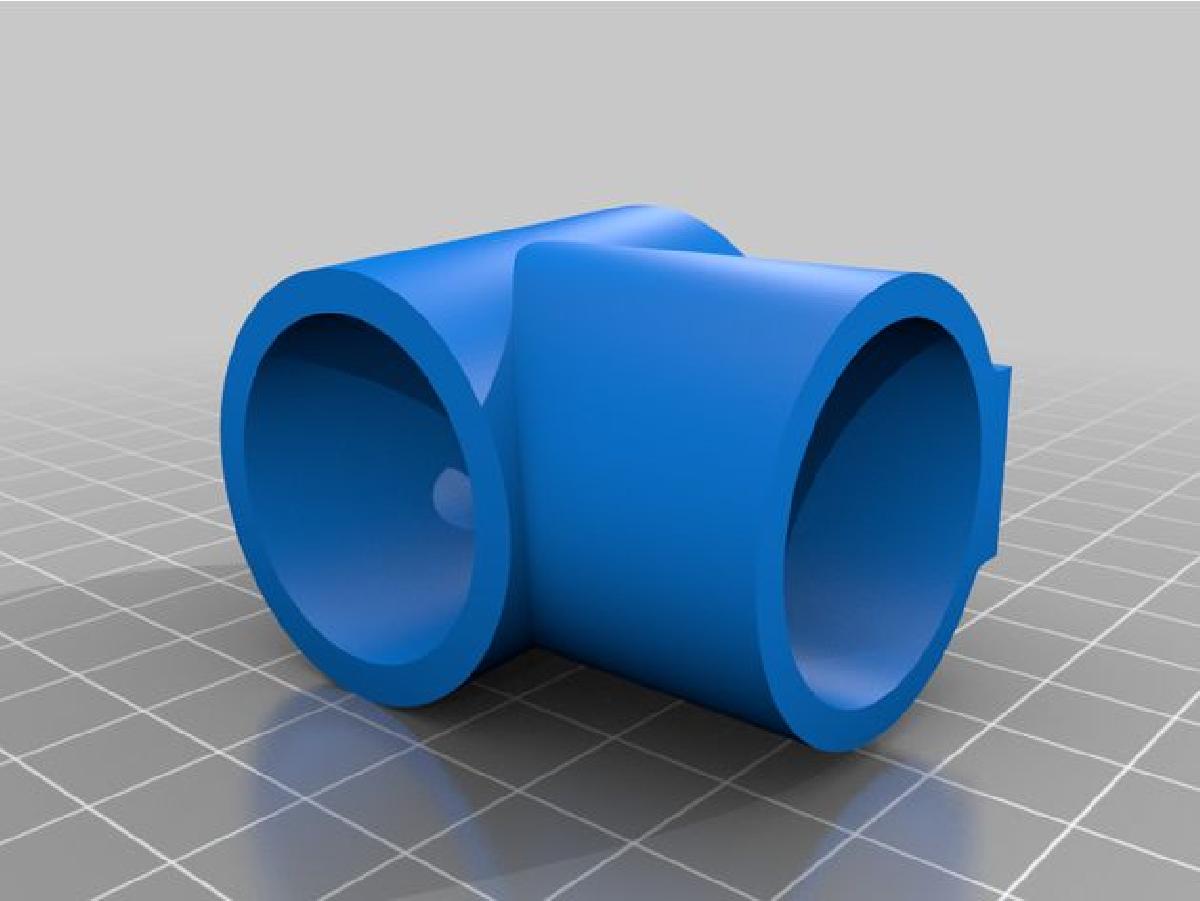 MESA COM SUPORTES 3D