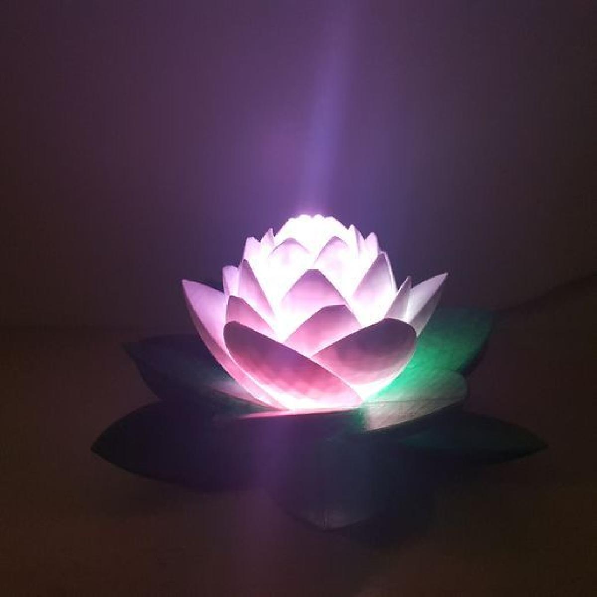 Lampada de Lotus #DESAFIOPOLYMAKER