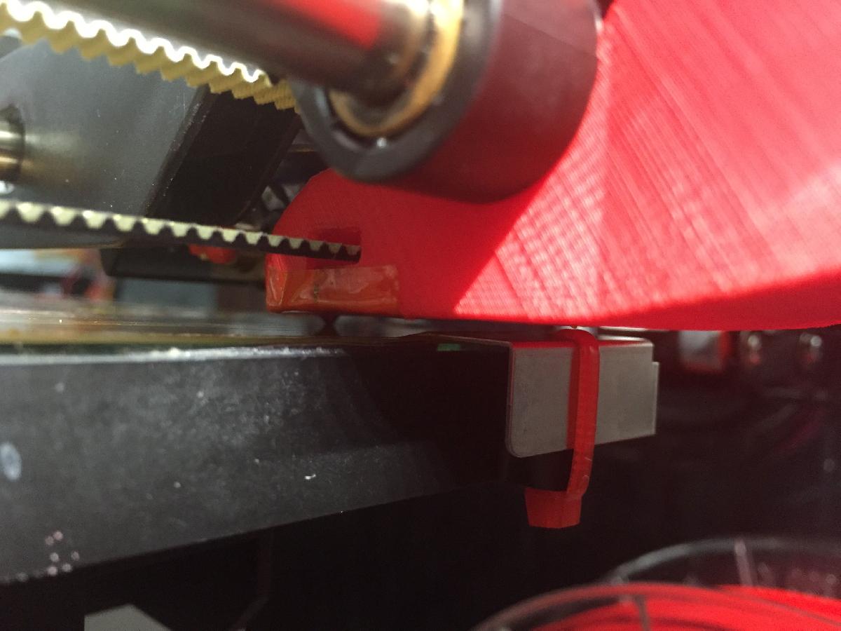 Duto do ventilador de resfriamento da camada para impressora 3D Da Vinci 1.0 com a modificacao E3Dv6.