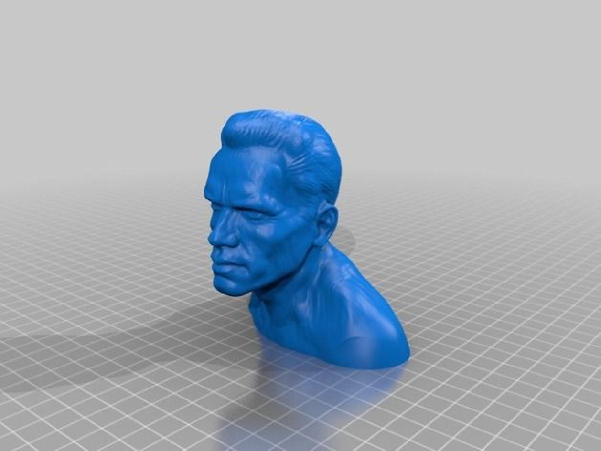 Busto de Arnold Schwarzenegger