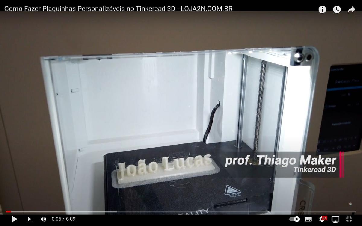 Placa de Nome de Mesa Personalizavel