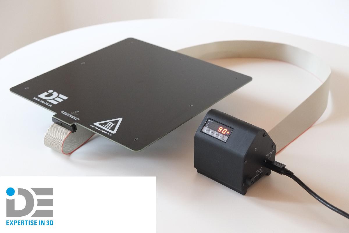 Sistema de Placa de Construcao Aquecida IDE para o Makerbot Replicator Z18