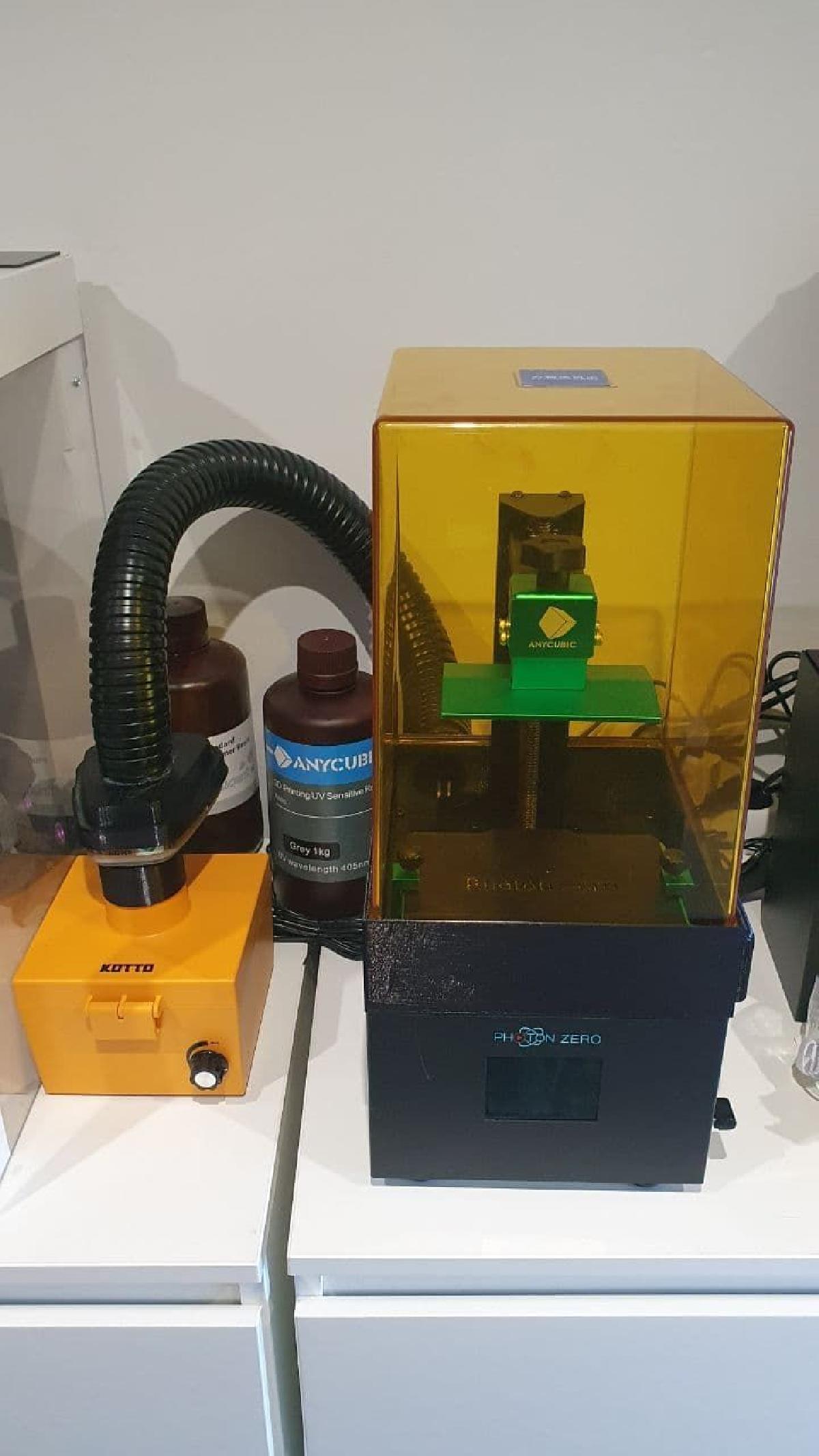 Sistema de extracao e filtracao de gas Photon Zero