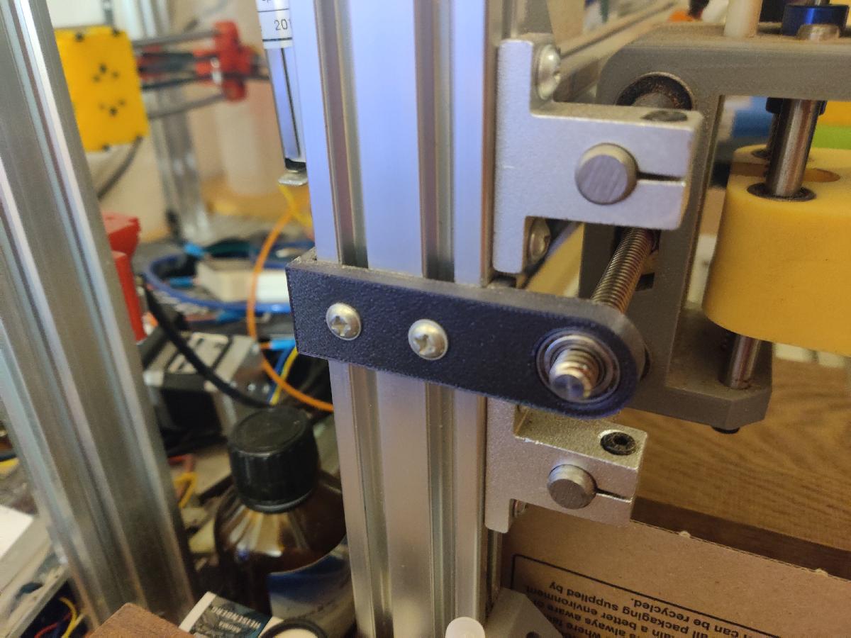 Suporte de parafuso de avanco do eixo x CNC 3018   2040