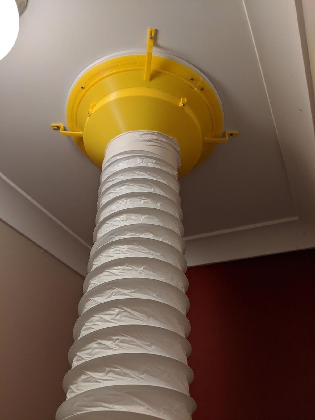 Adaptador de ventilador extrator de fumaca de solda de teto 250mm Clipsal AirFlow CE250