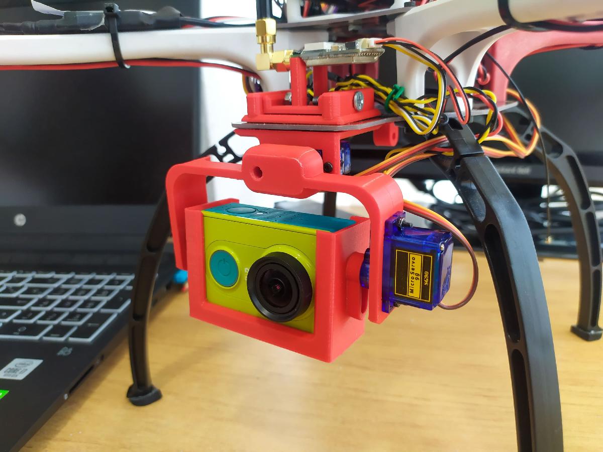 Estabilizador de camera Xiaomi Yi para drone ZMR F450