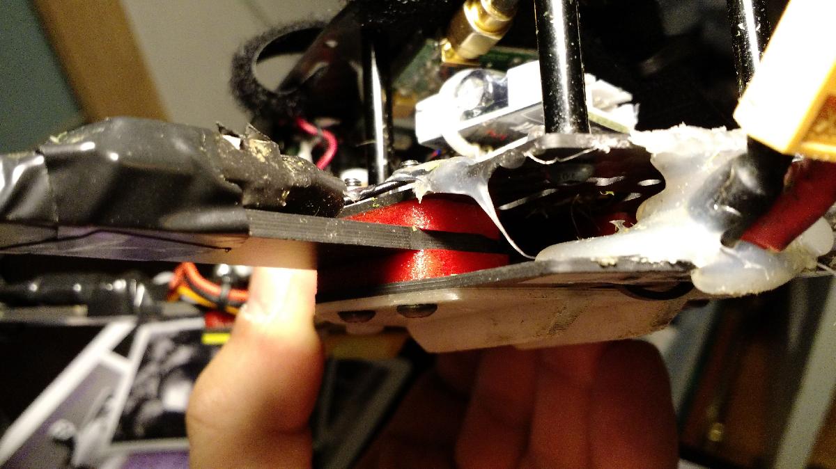 Espacadores e amortecedores de quadro ZMR250 (clone)   NinjaFlex