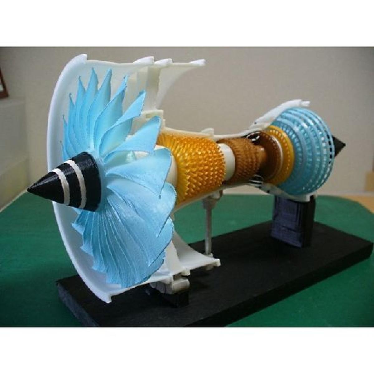 Motor a jato, 3 eixos