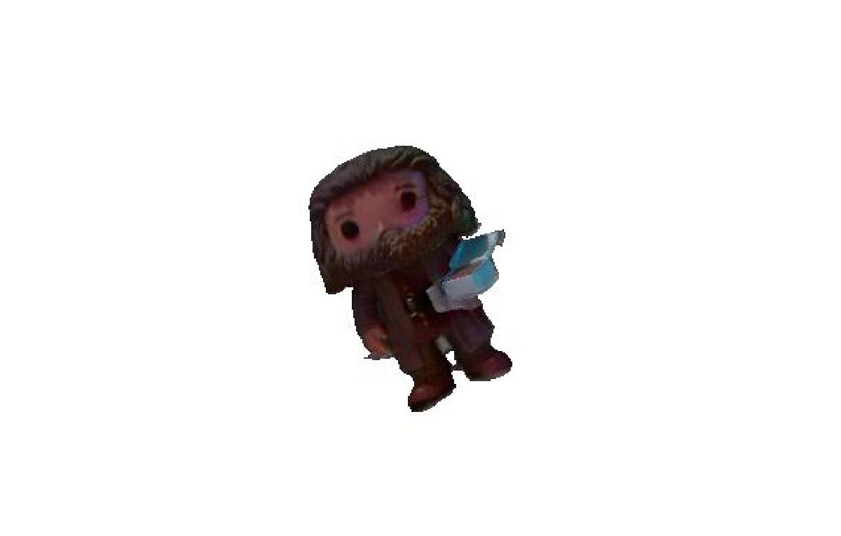 Hagrid Funko Pop 3D Scan
