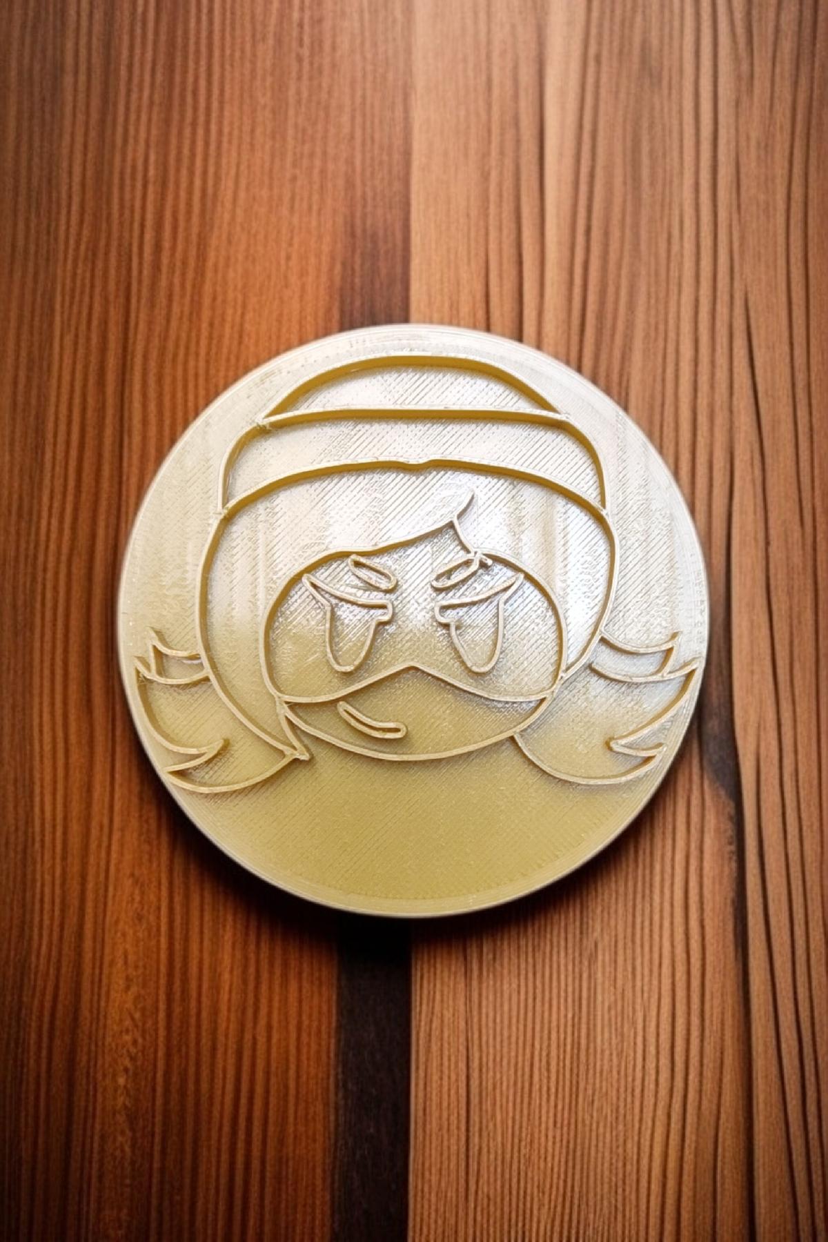 Selo com Cortante Ceramica Galleta Murder Drones Uzi