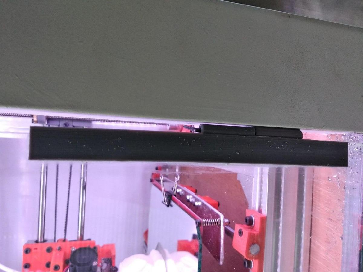 dobradica de vidro 3mm