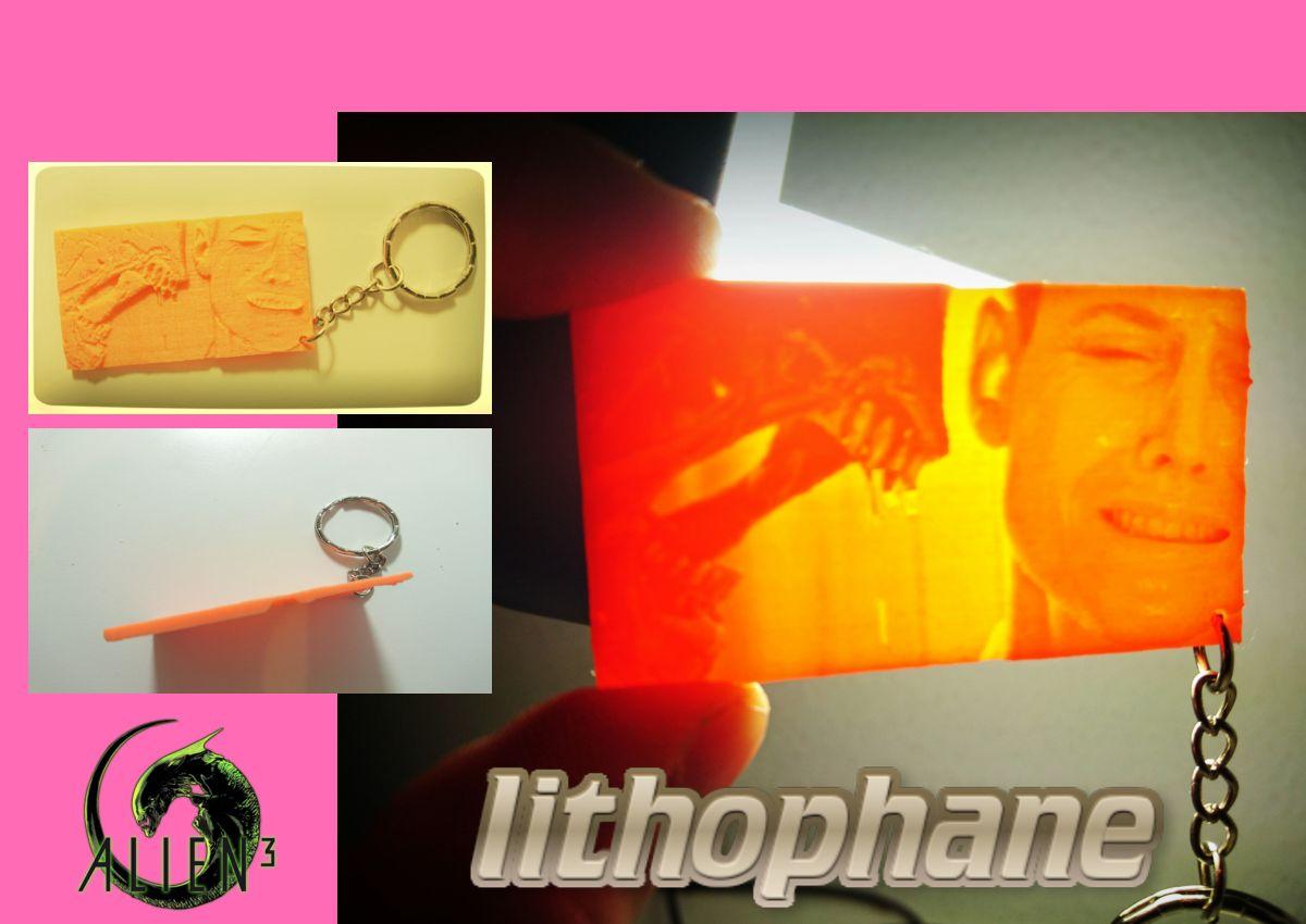 Chaveiro alienigena 3 (litofania)