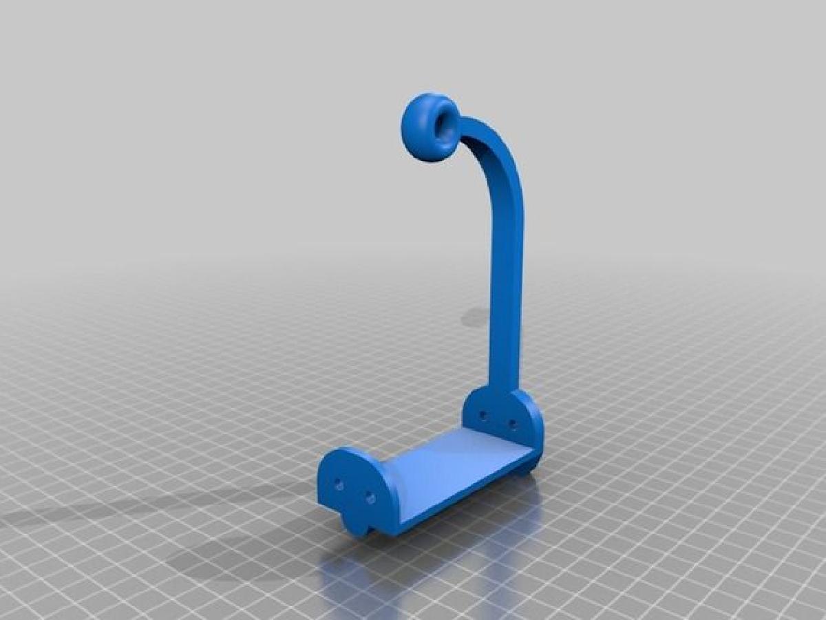 Suporte de Bobina Movel e Guia de Filamento (Chiron)