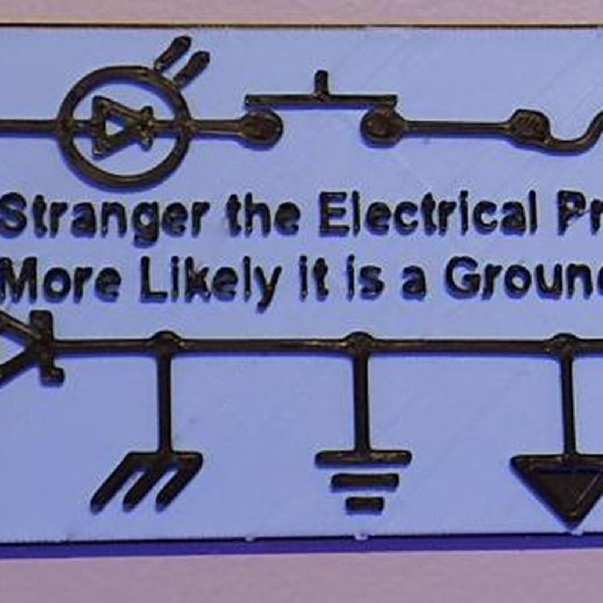 Quanto mais estranho for o problema eletrico, mais provavel e que seja uma falha de terra.