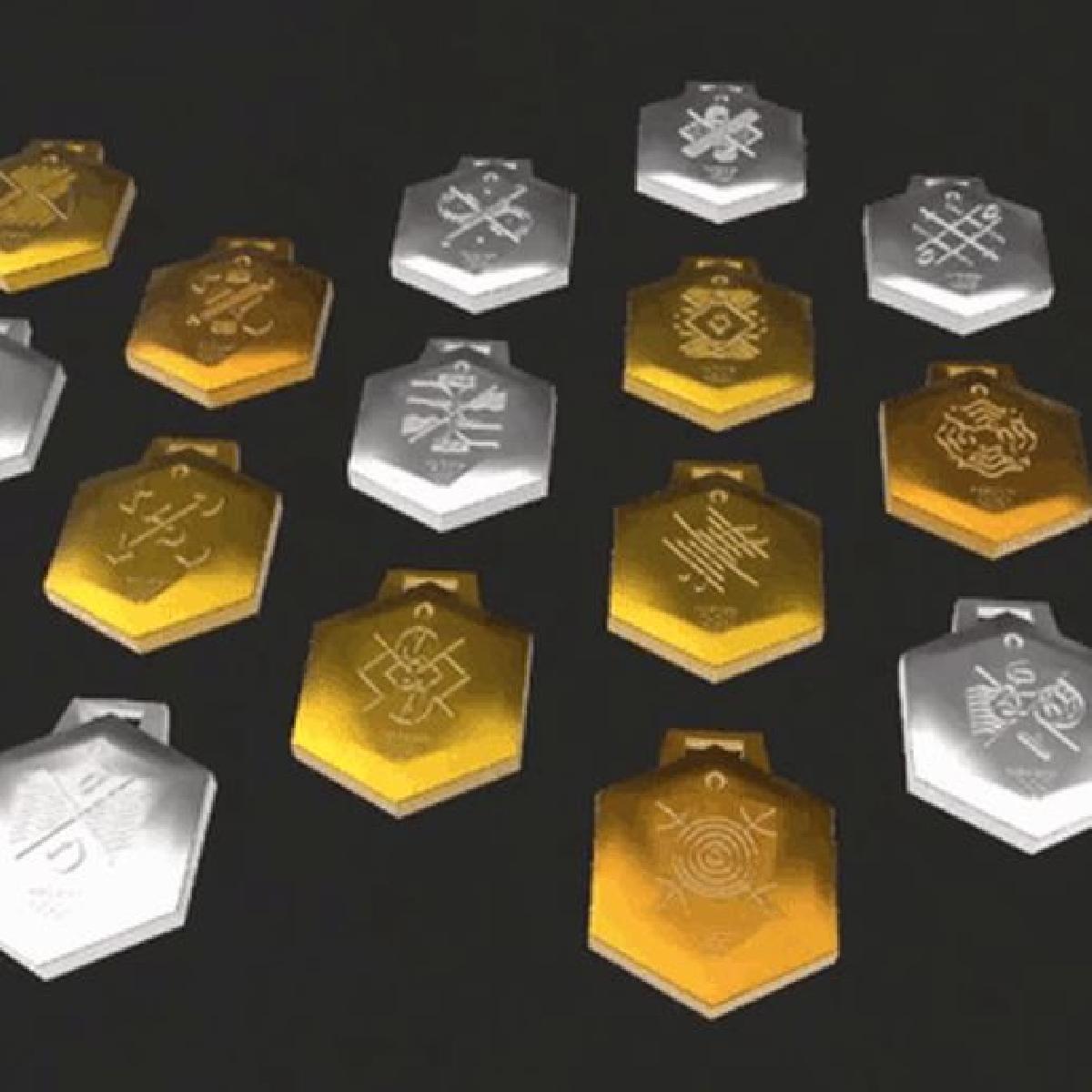Colecao de medalhas dos Jogos Olimpicos de Paris 2024 45 Sports