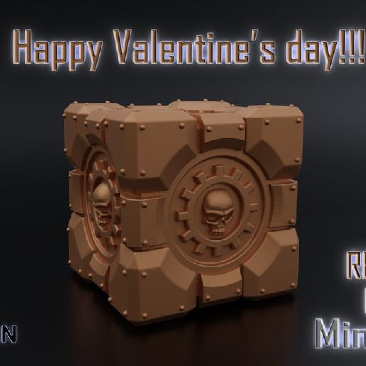 Presente de Dia dos Namorados "Cubo Mechanicum" SUPORTADO.