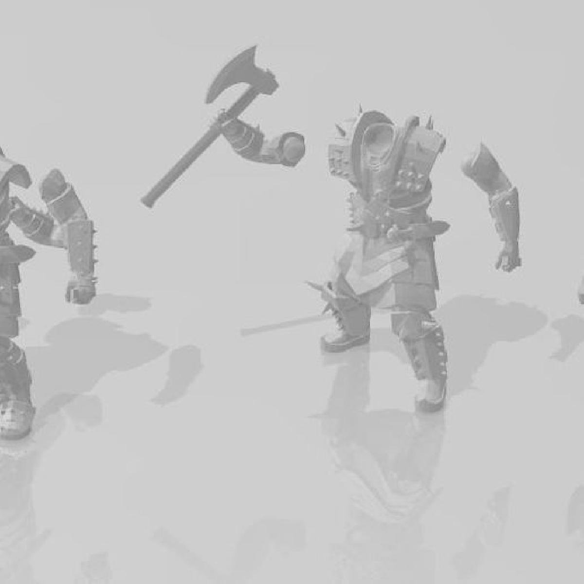 TWW Norsca Marauders divididos