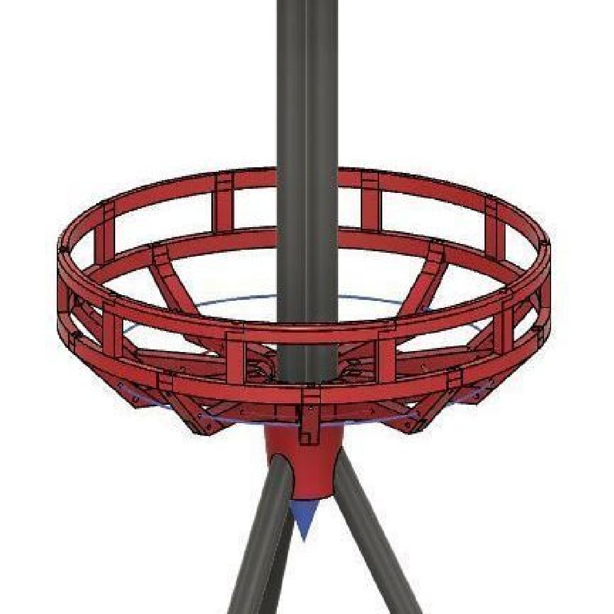 Cesta de Disc Golf