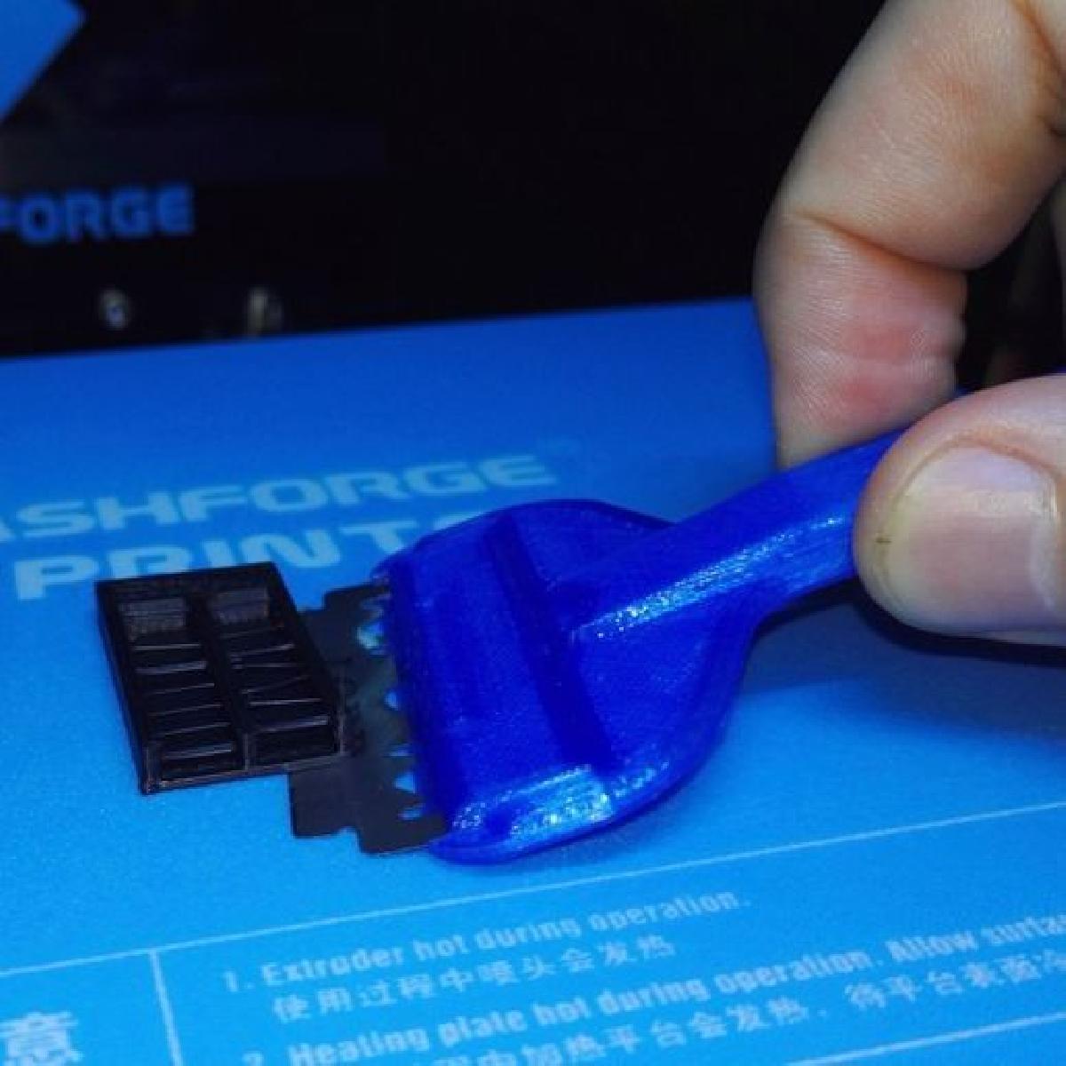 Cabo de lamina de barbear dupla face