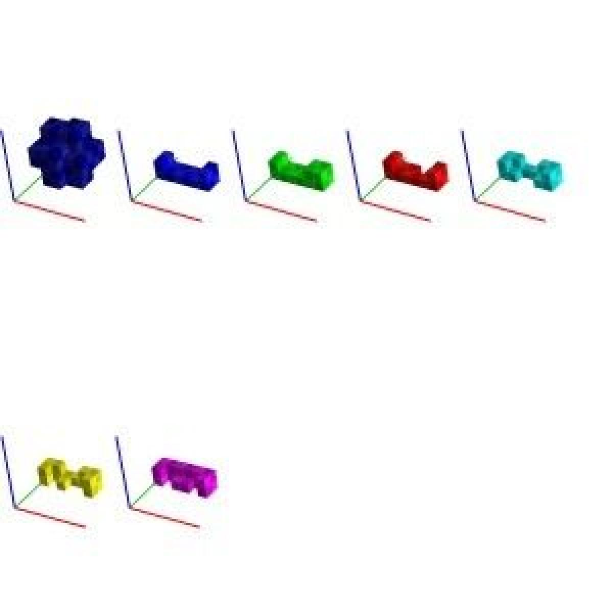 Quebra cabeca Burr nivel 7 de Philippe Dubois "Gaby Games"