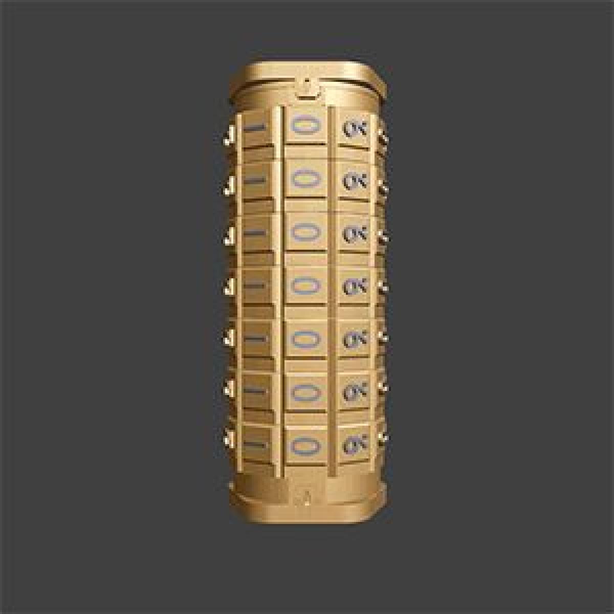 Cryptex de passo (clicando)