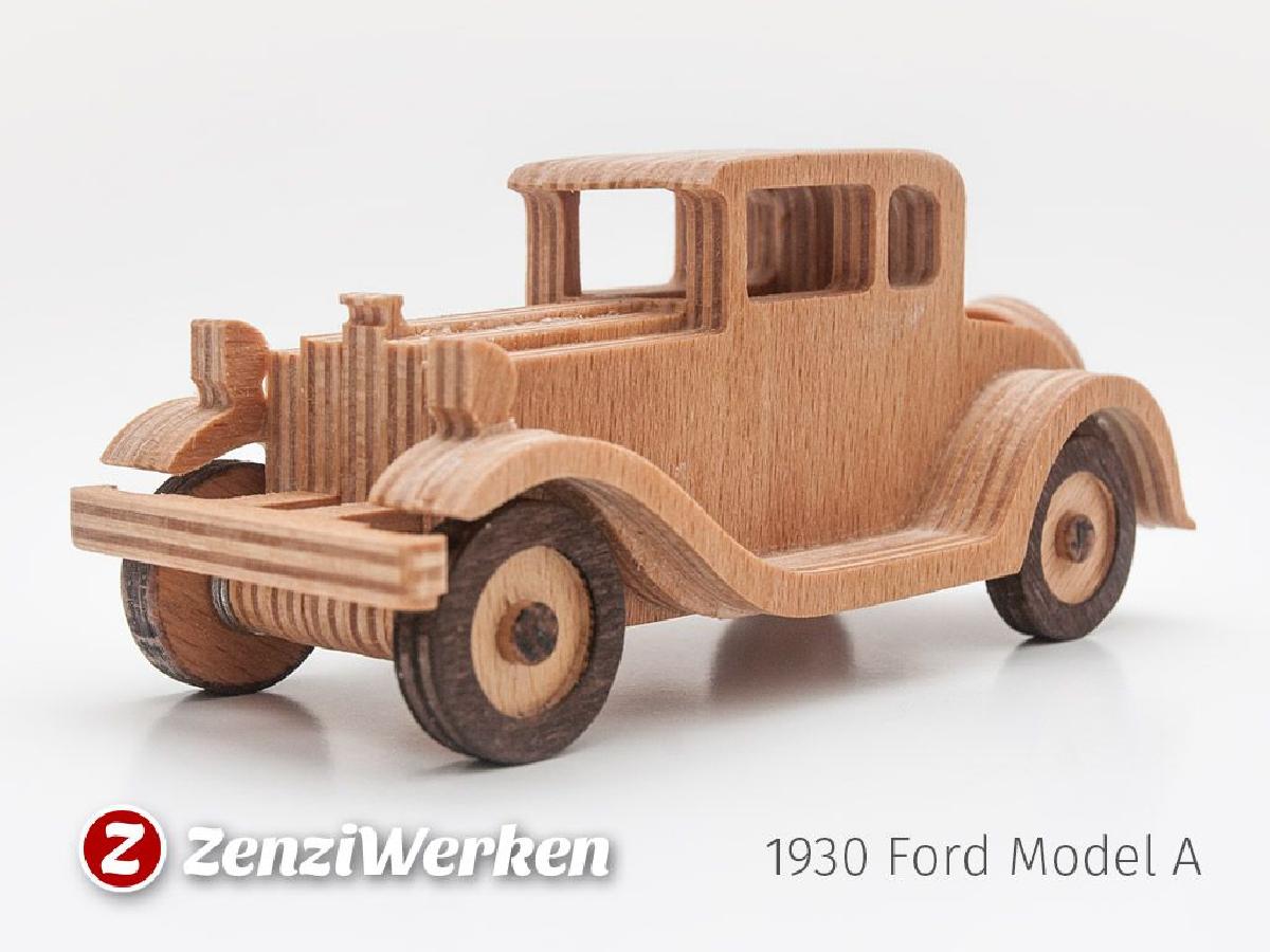Ford Modelo A de 1930 simplificado CNC/laser