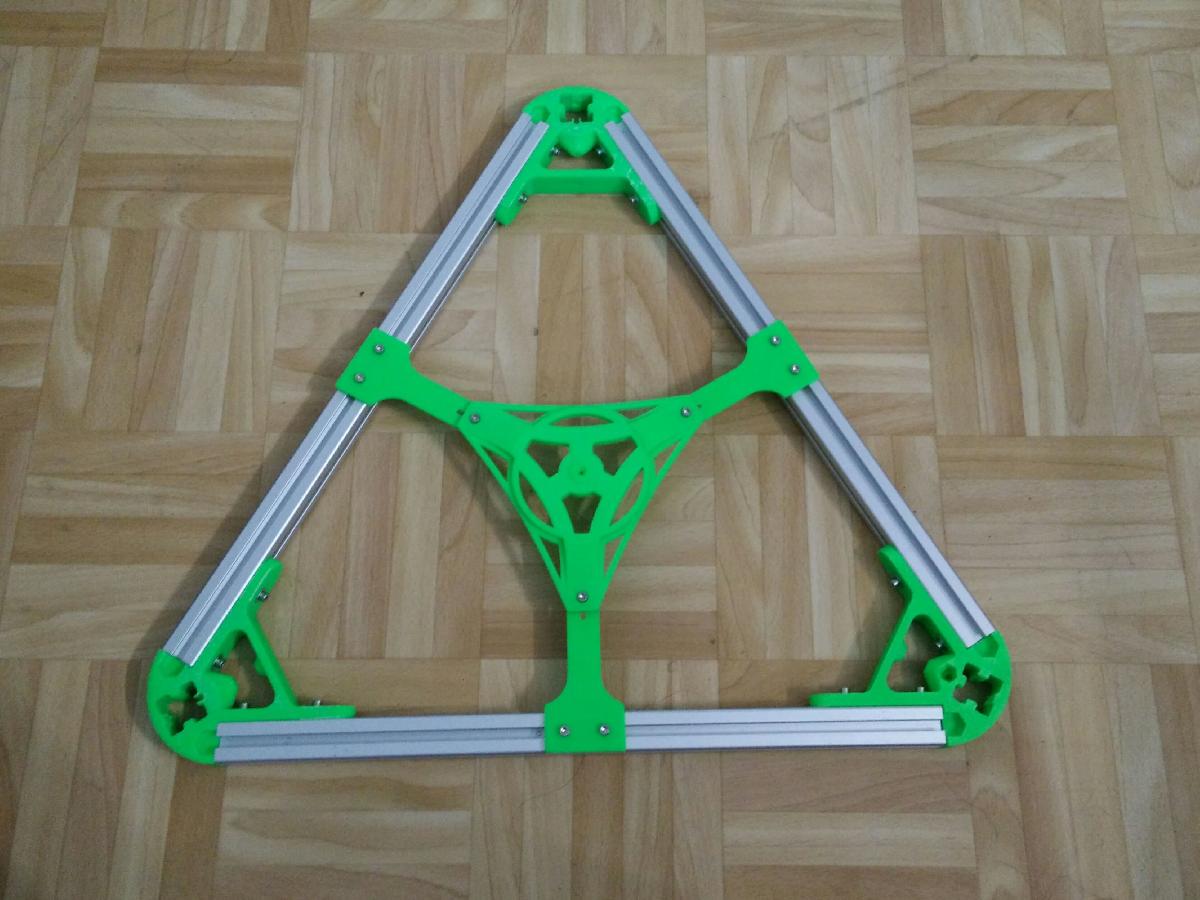 Suporte de bobina Kossel suportes de extrusao de 360 mm