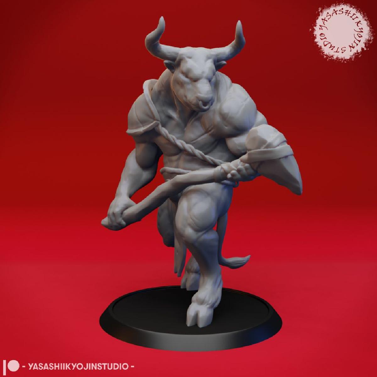 Minotauro Miniatura de Mesa