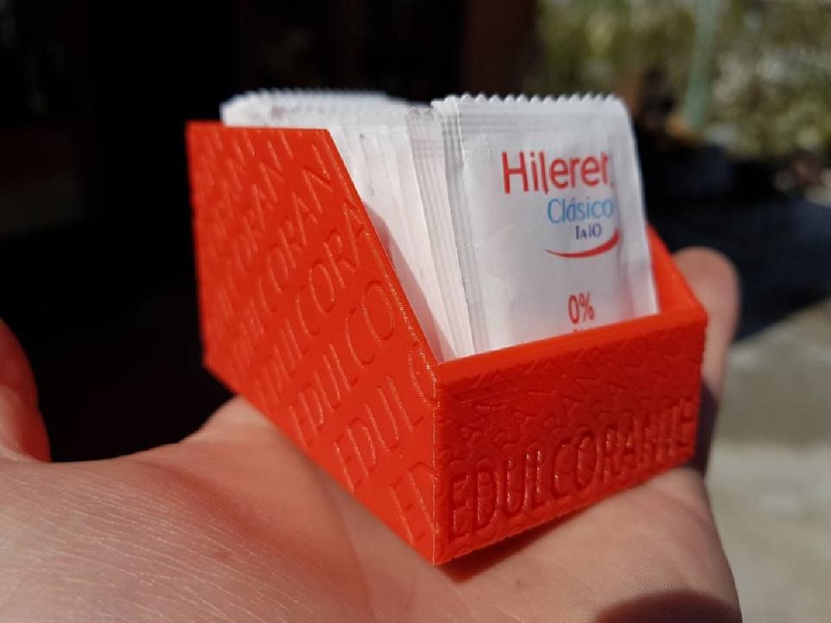 Caixinha para saches de adocante