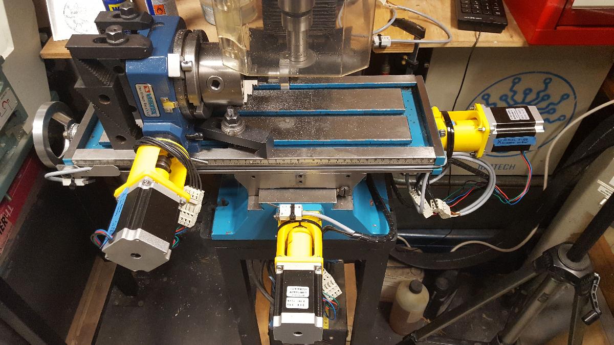 Suporte Vertex V HV 4 & HBM BF 25 Vario para Nema 23.