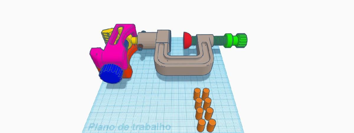 Universal Watchmaker Support and Vise