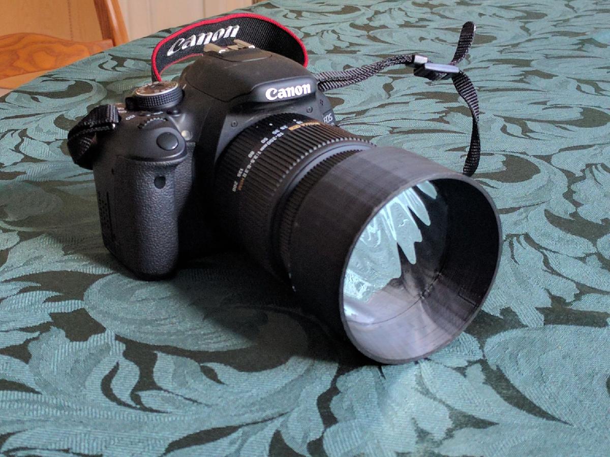 Suporte de Filtro de Filme Solar para Camera