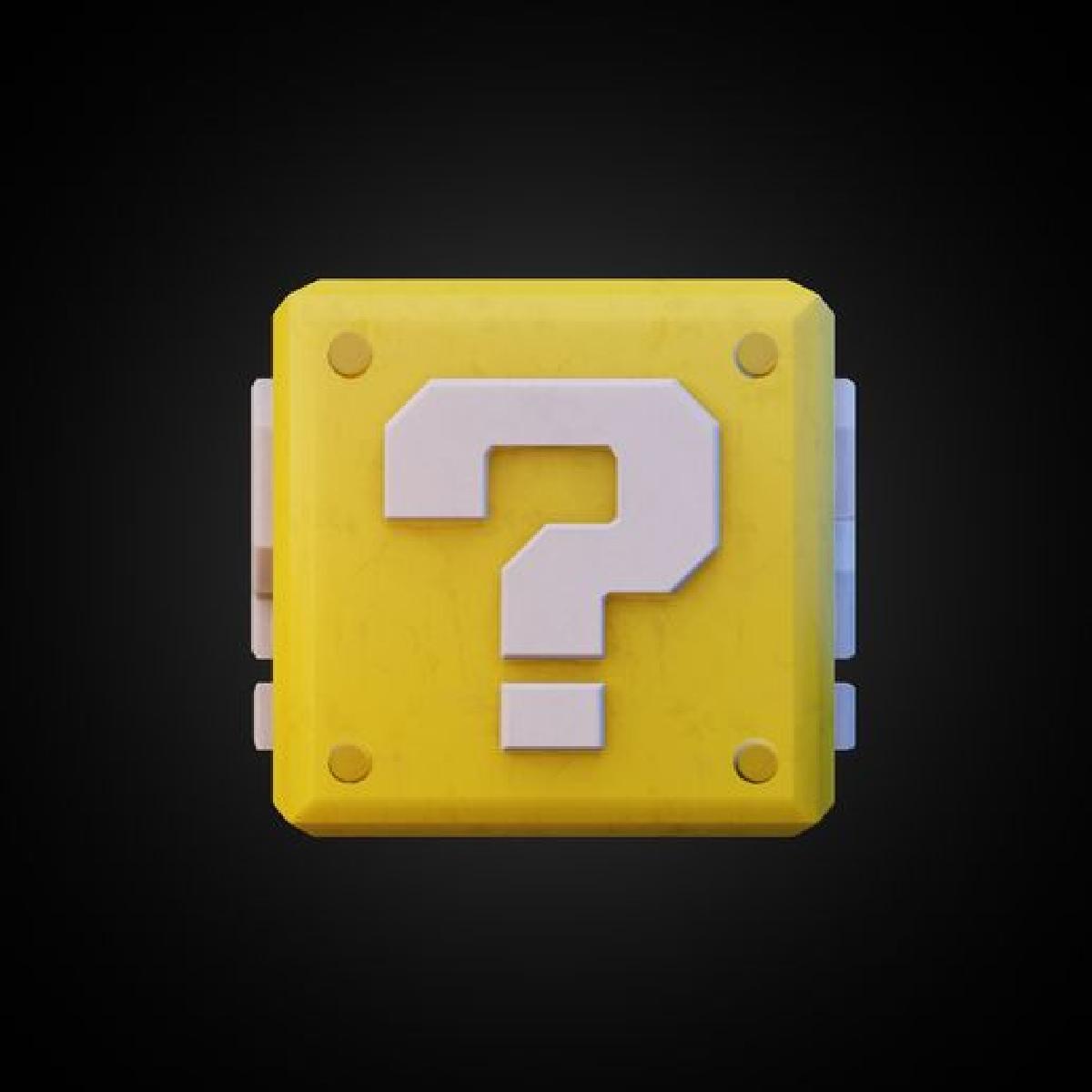 Bloco de Pergunta do Filme Super Mario Bros