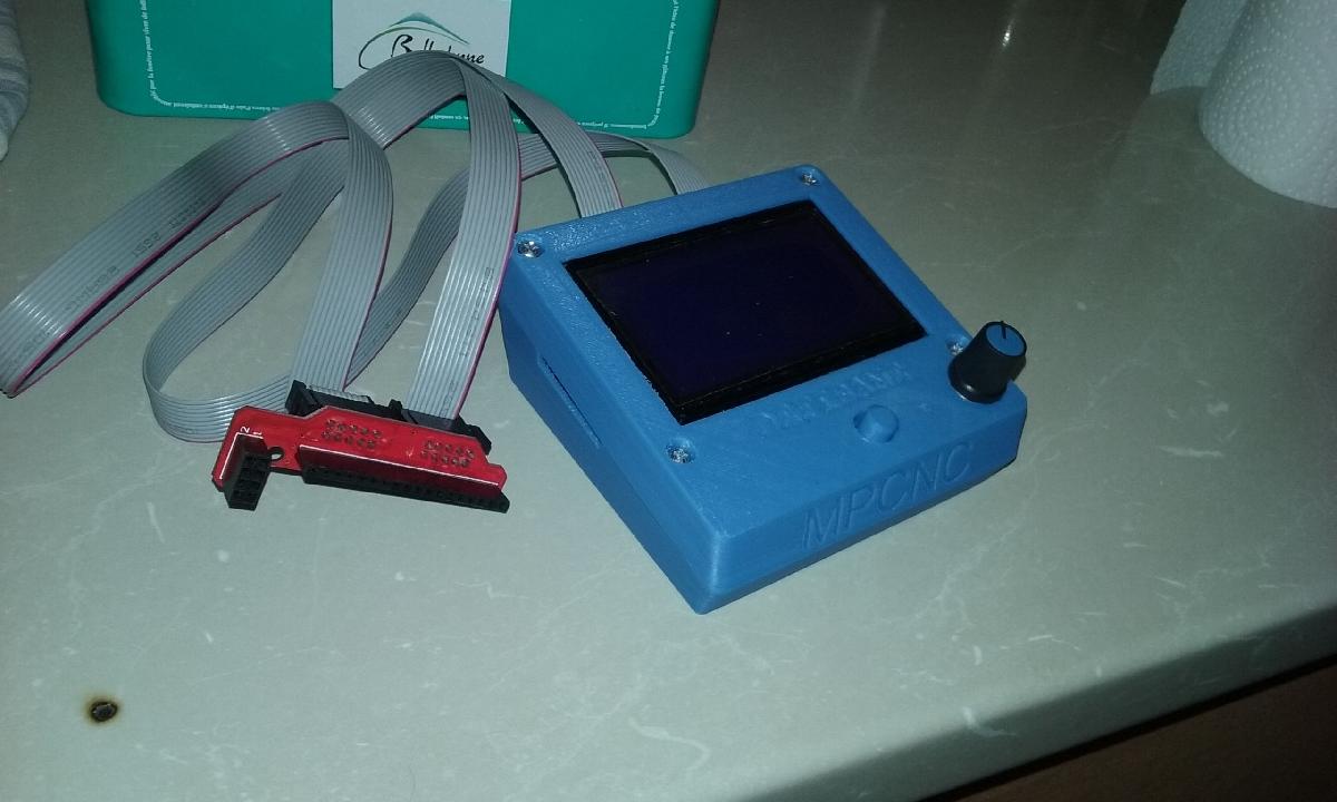 Caixa de tela LCD 12864