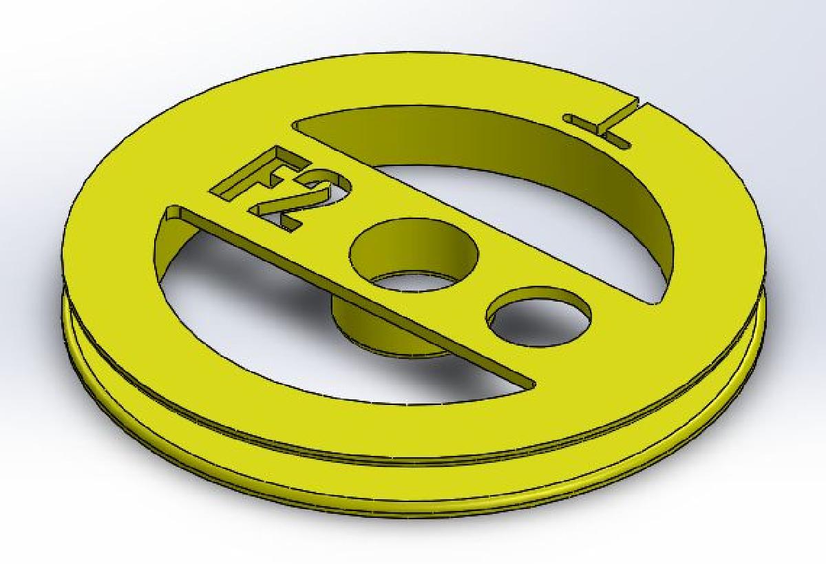Voo Circular F2 Carretel linhas 95/120. Linhas de Controle F2 95/120 carretel.