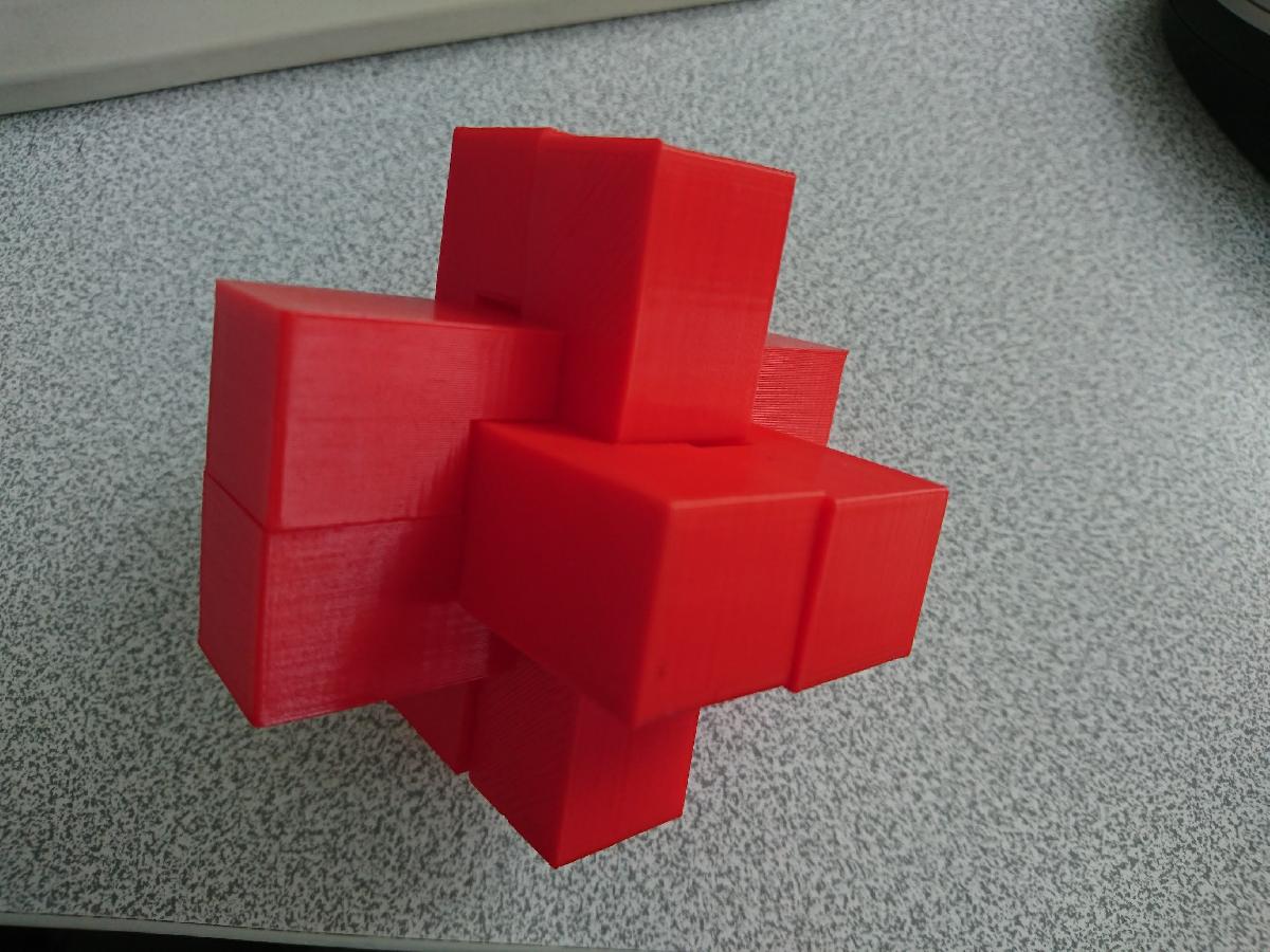 Burr Mega Six de Bill Cutler, Modificavel