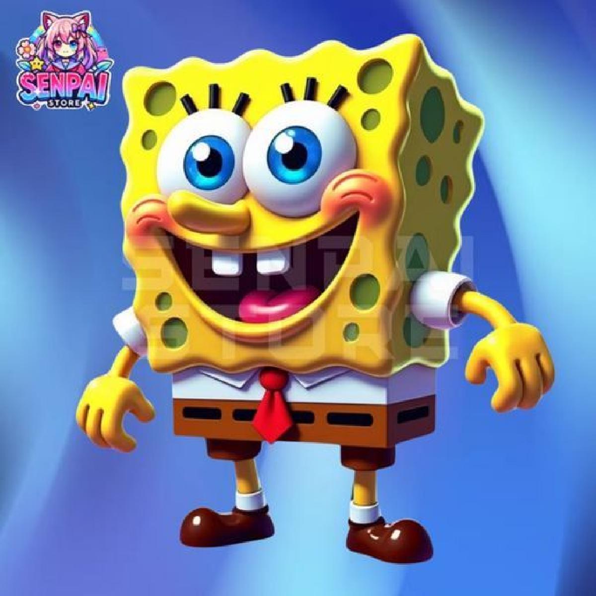 MODELO 3D DO SPONGEBOB QUADRADO