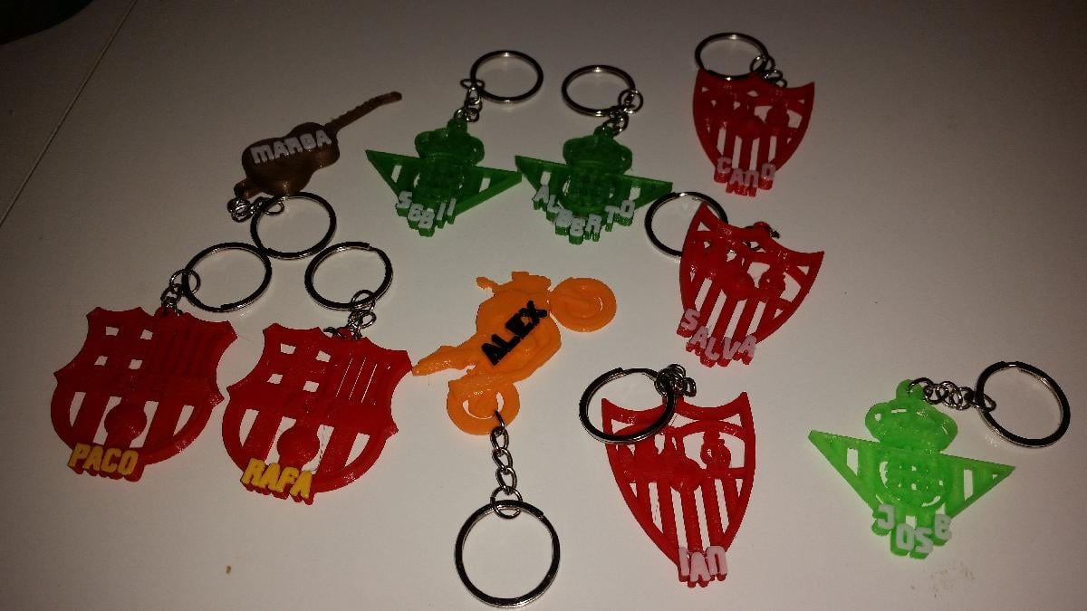 Chaveiro da Equipe de Futebol Espanhola