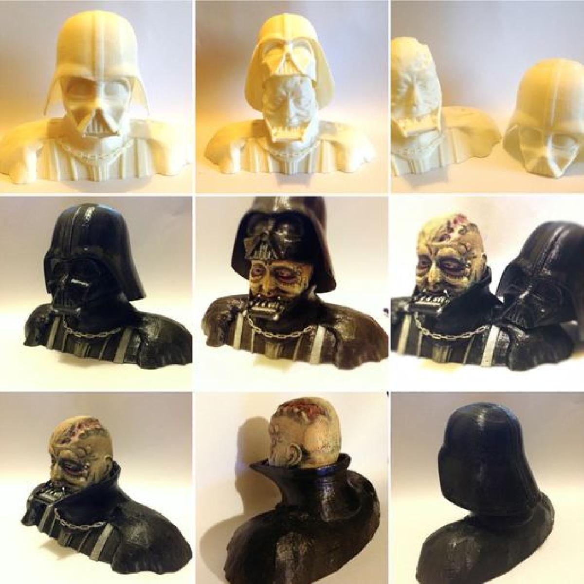 Darth Vader revela busto